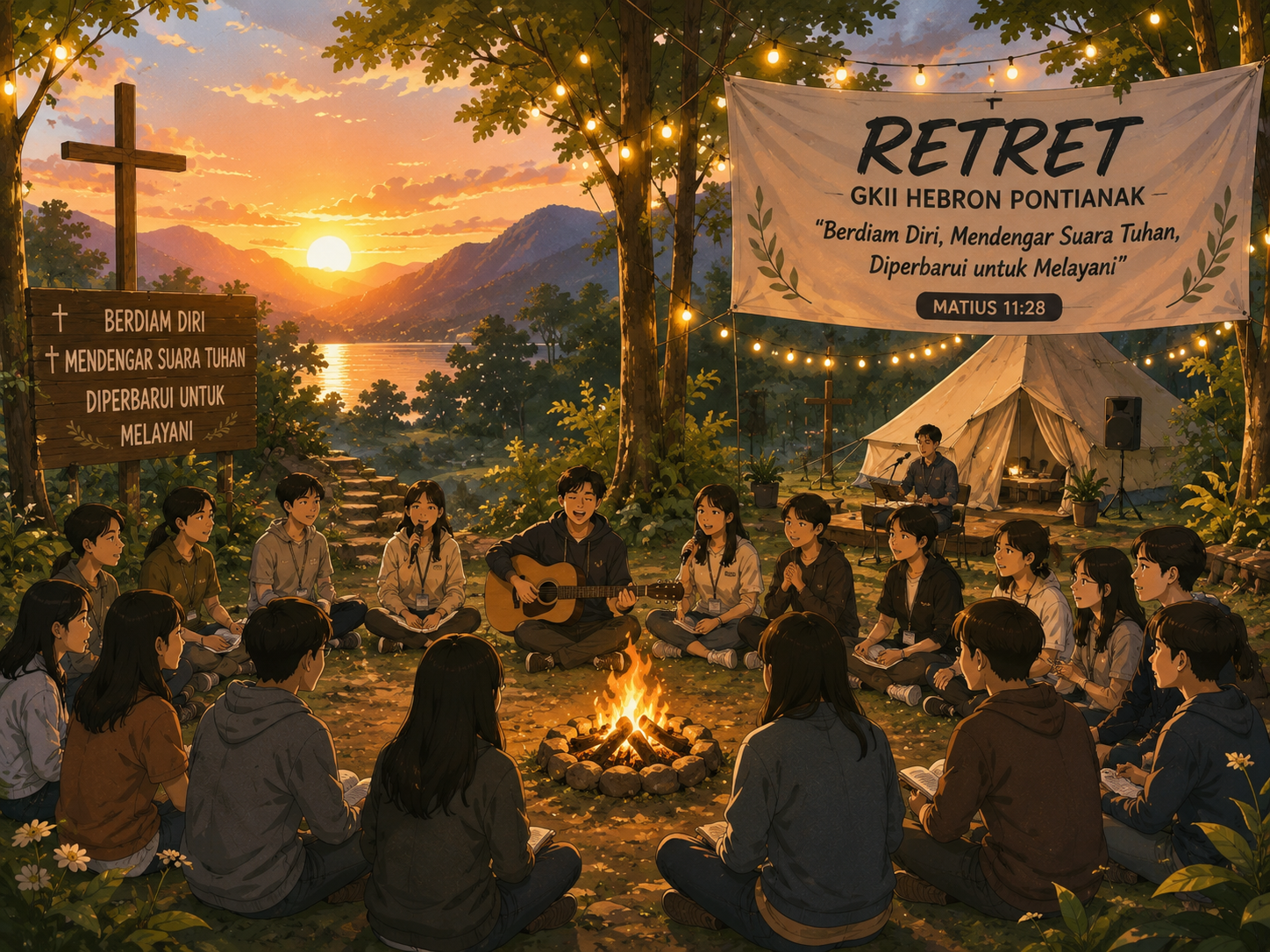 🌿 Retret Jemaat GKII Hebron Pontianak 2026